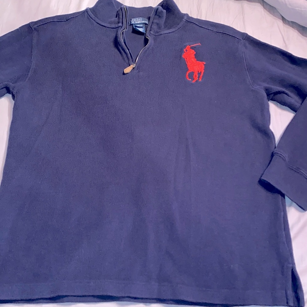 Boys Ralph Lauren Polo pullover size 14/16!